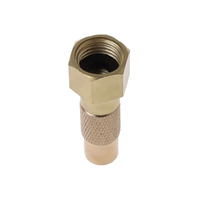 Copper Air Chuck Car Air Pump Nozzle Air Line Hose Compressor Fitting Connector Air Tool Fittings Nozzle