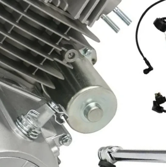 

Двигатель 140 куб. см, 4-тактный, с электростартером и кикстартером для мотоциклов Trail XR50, CRF, SSR 150 куб. см, 110