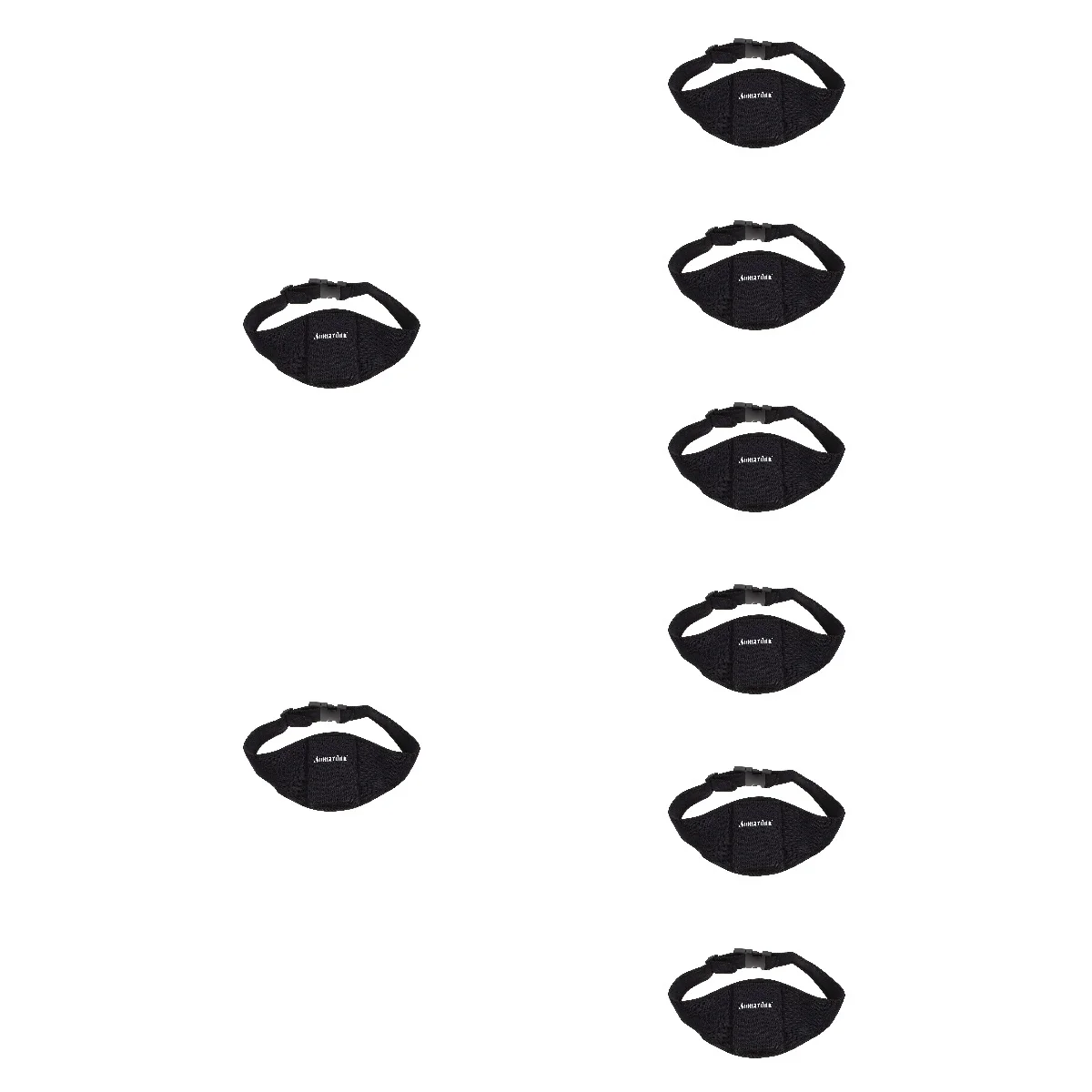 

8pcs 8 PCS Microphone Belt Fitness Portable Bags Sleeve Waist Pouch Adjustable Holder