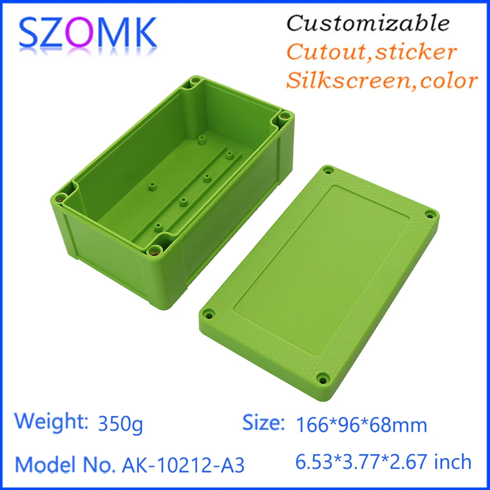 Seal Box Ip68 Abs Project Case 166*96*68mm PC Transparent Cover Waterproof Box Plastic Enclosure