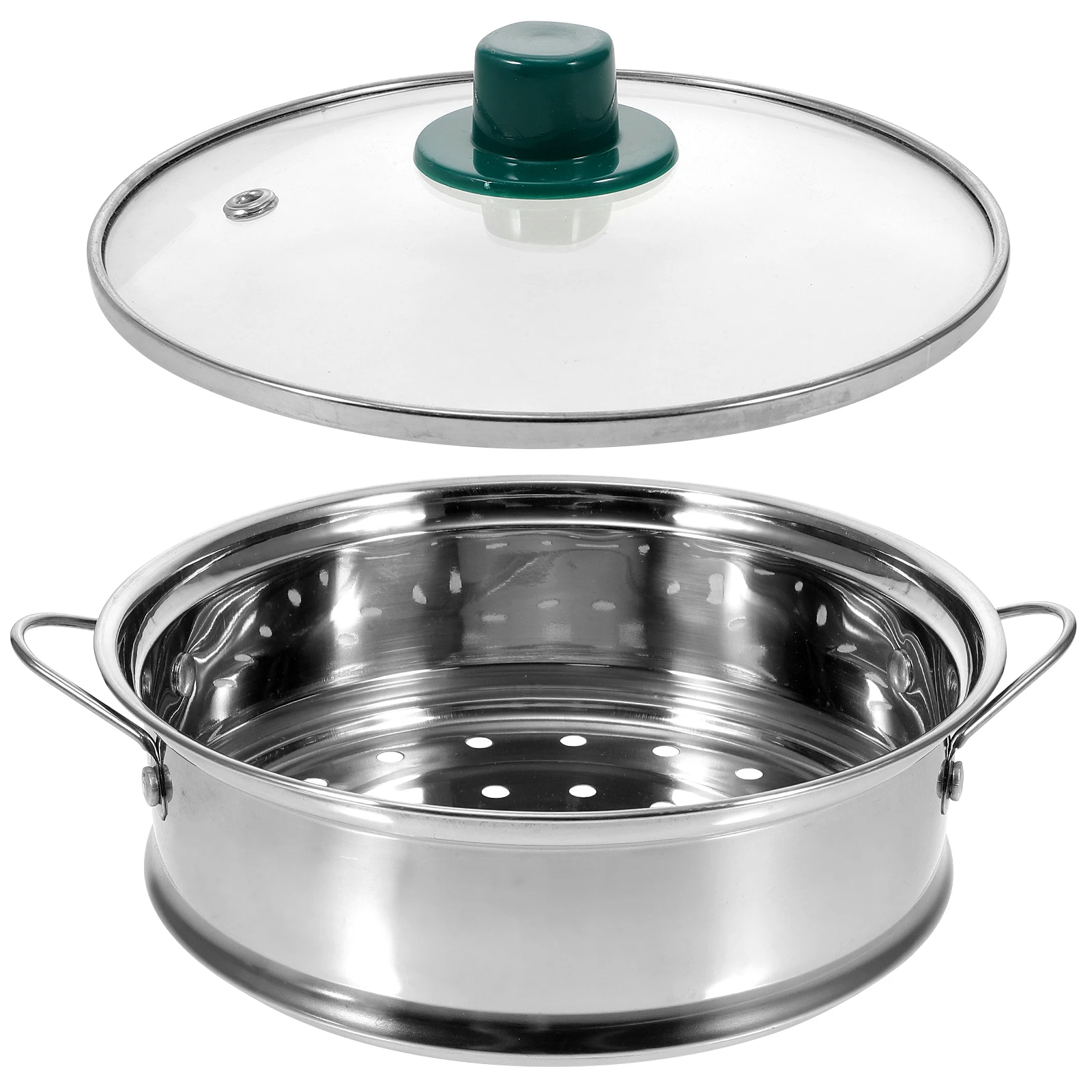 

Stainless Steel Steamer Steamed Buns Baskets Food Tripod Easy to Clean Steaming Rack Fish