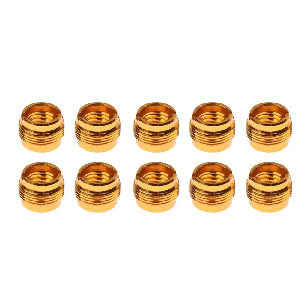 Mikrofonständer-Adapter 3/8 auf 5/8 Metallschraubenmutter Mikrofonhalterung für faltbare Aufnahme-Schwingungsdämpferhalterung
