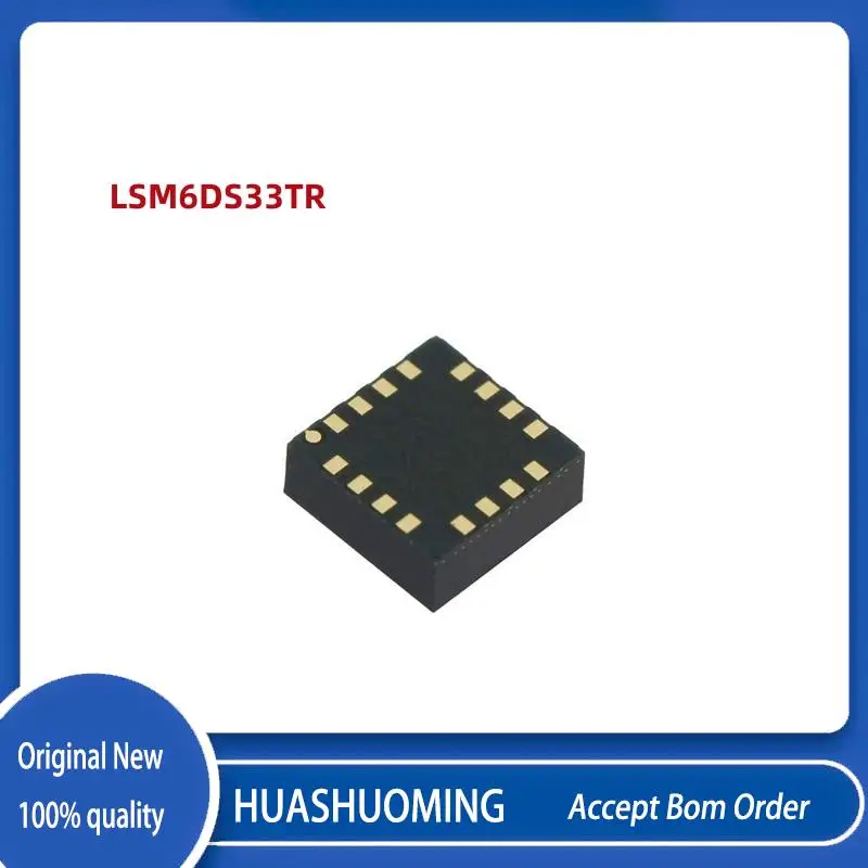 NEW 10PCS/Lot LSM6DS33T  LSM6DS33  LSM6DS33TR  LGA16