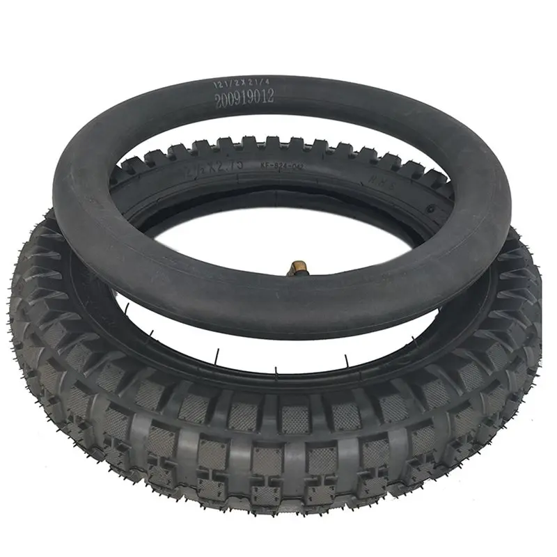 3Pcs 12 1/2 X 2.75 Tyre 12.5 X2.75 Tire For 49Cc Motorcycle Mini Dirt Bike Tire MX350 MX400 Scooter(Inner & Outer Tire)-A08Q