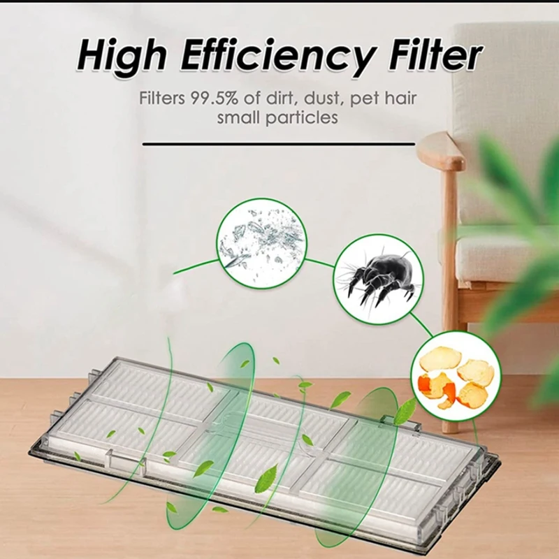 Cepillo lateral principal para Robot Roborock S8 / S8 Plus/S8 Pro Ultra, filtro Hepa, mopa, paño, bolsa de polvo, piezas de repuesto