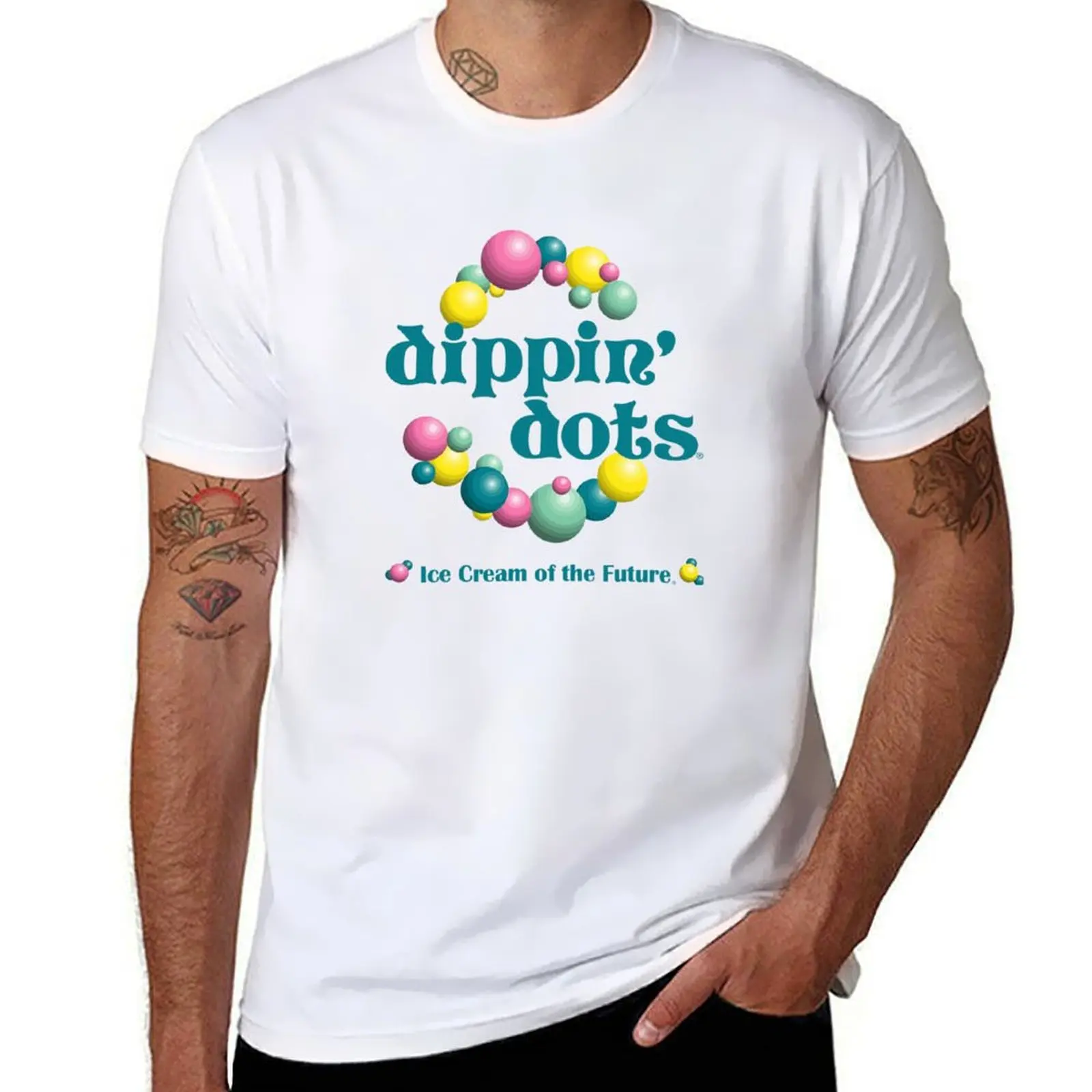 

Dippin' Dots T-Shirt man t shirts for men casual man t shirts high quality luxury brand t shirts for man slim fit T-shirt