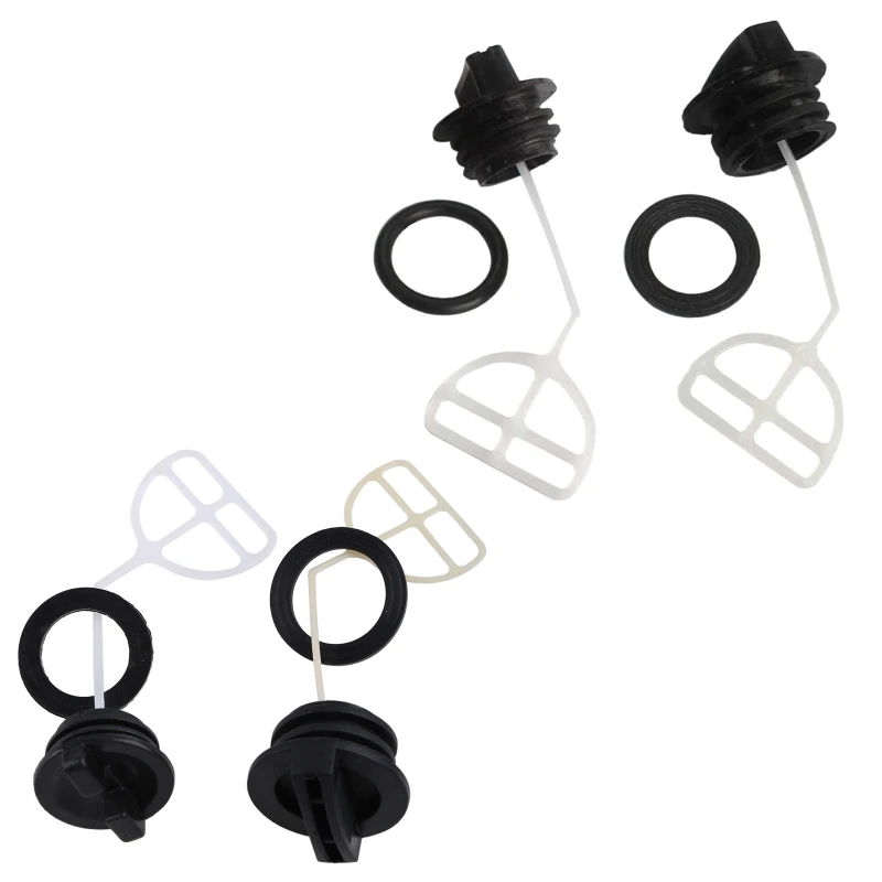 367D 2 Pcs/set Chain Gas for Tank Oil Bottle Black for Tank Repalcement for 5200 4500 5800 45cc 52c