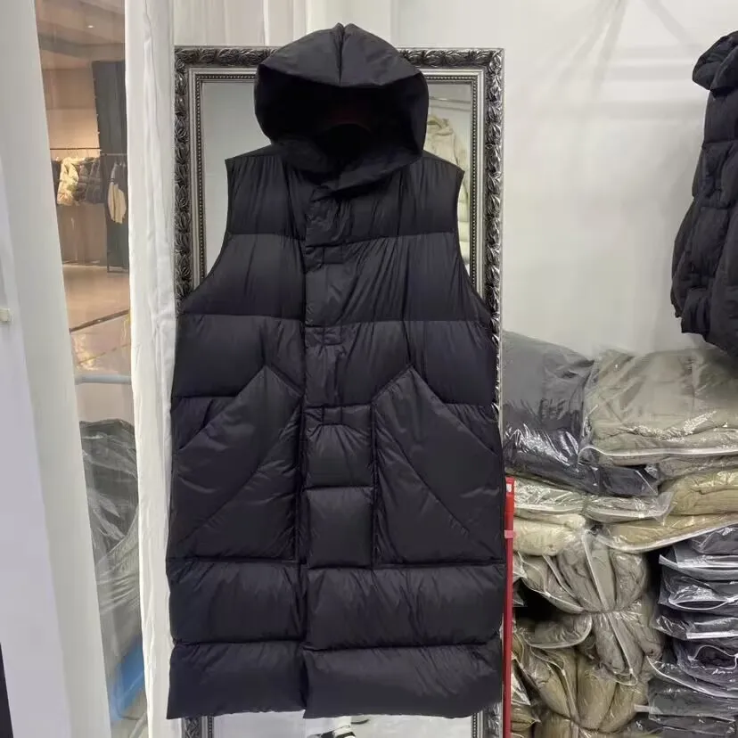 Gilet Long à capuche pour femme, ample, pour les déplacements, nouvelle collection automne et hiver 2025