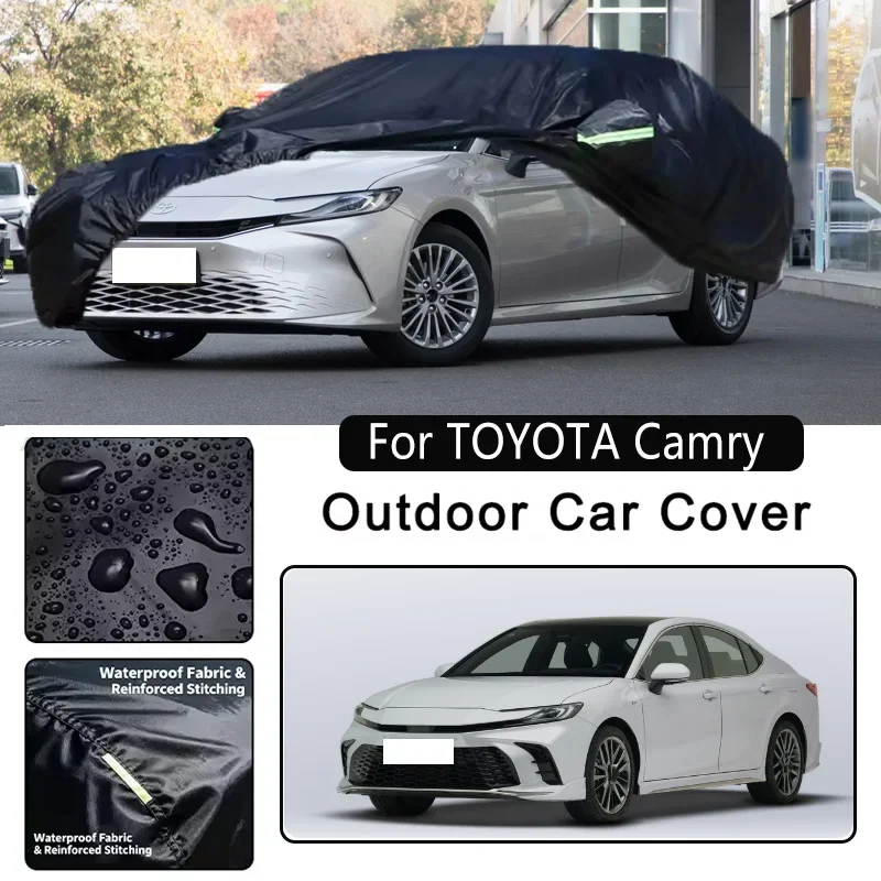 

Чехлы для автомобилей TOYOTA Camry: всепогодные, водонепроницаемые, пылезащитные, защита от солнца, дождя и снега, из плотной ткани Оксфорд, аксессуары для авто
