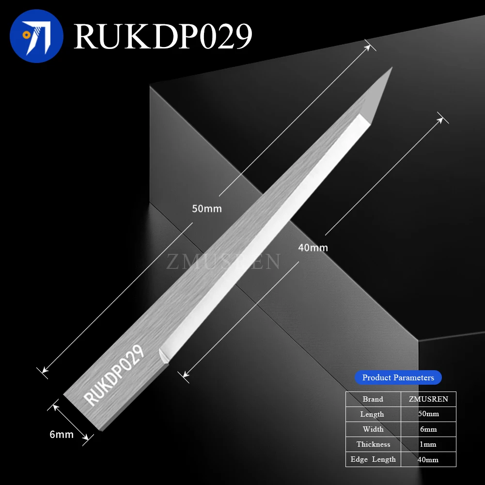 10PCS RUKING Vibrating Knife RUKDP029 RUKDP072 RUKDP071 RUKDP090 RUKing JWEI IECHO Cutter CNC Flatted Digital Oscillating Blade