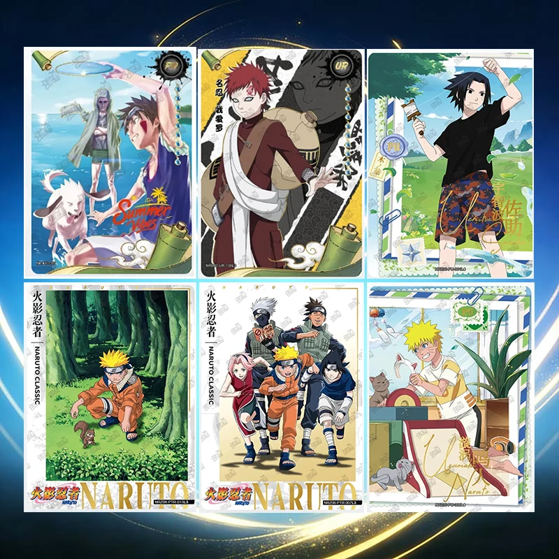 Kayou Naruto PR UR PU PTR Cards Haruno Sakura Hyuga Hinata Uzumaki Naruto Uchiha Sasuke Hatake Kakashi Anime Collection Card Toy