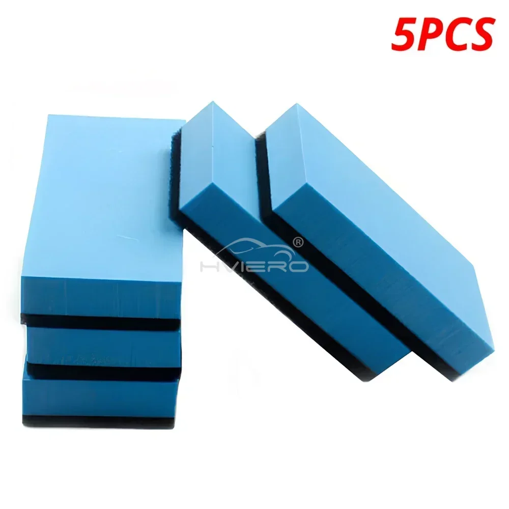 5/10PCS Auto Keramik Beschichtung Schwamm Mehrzweck Autos Glas Nano Wachs Mantel Applikator Pads Schwämme Wachsen Polieren scheiben
