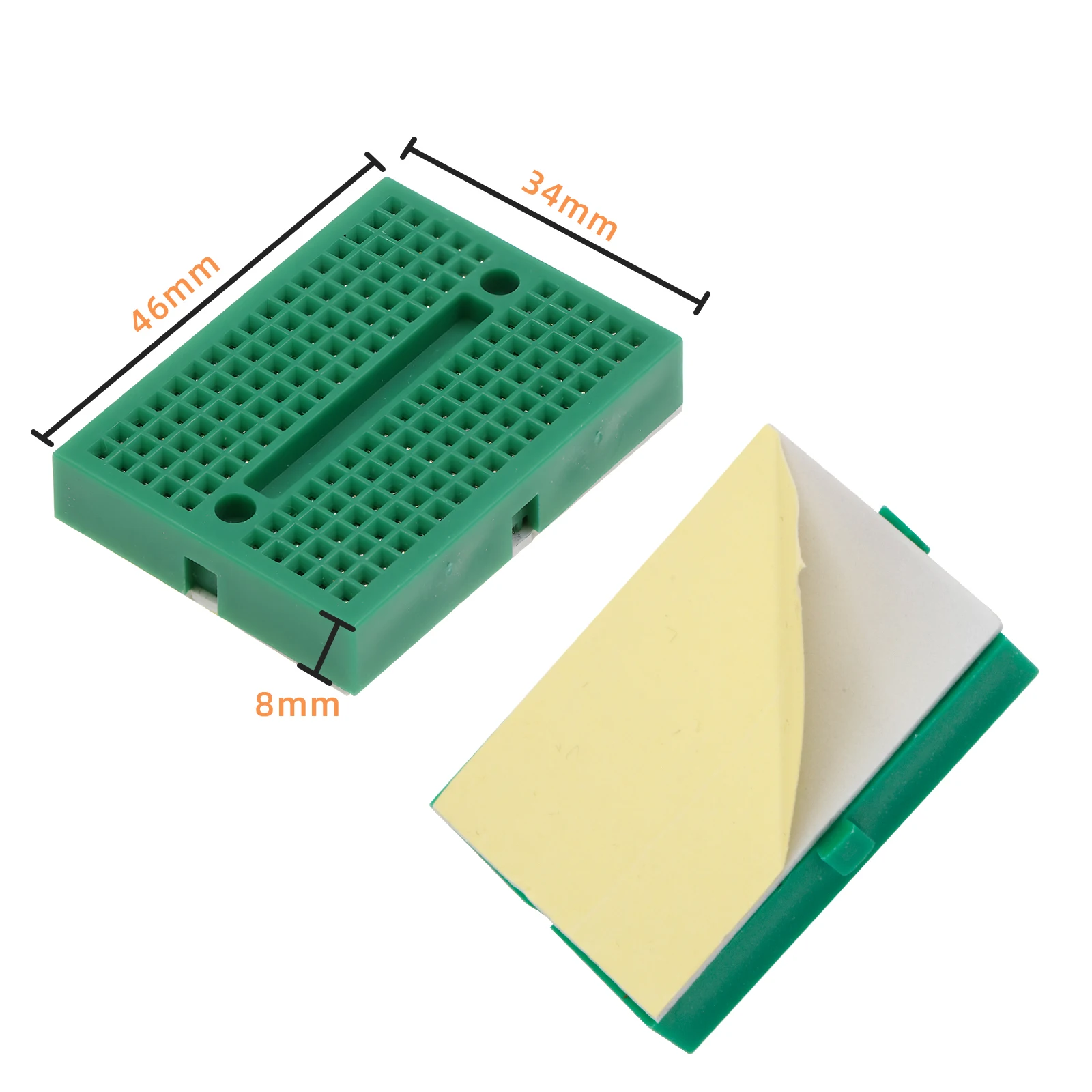 6 Pcs Mini Breadboard Kit with 170 Tie Points - Solderless SYB-170 Prototype PCB Bread Board for Arduino, Raspberry Pi, and More