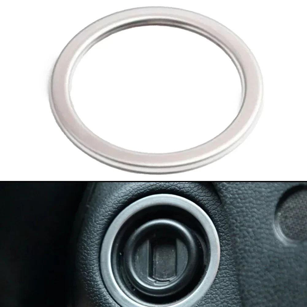 Ignition Keyhole Circle Trim Cover Ring Frame For Mercedes-Benz W204 W212 C218 X204 Ignition Key Hole Cover Trim Sticker