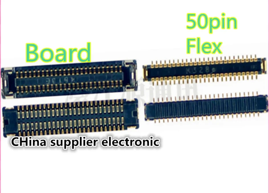 For Huawei mate20 display mat20pro connector mat30 small version inline mat on Board Flex  cable 50pin