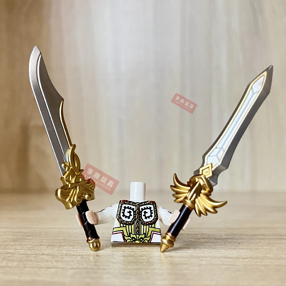 

1/6/10PCS Ancient times Weapon Sword Medieval Military Parts Soldiers Shield Spear Building Block figures MOC Attachment