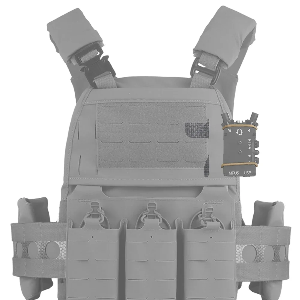 Taktisches PTT-Wing-Kit – PTT-Adapterhalterung für FCPC V5 Style Plattenträger, MOLLE-Weste & Chest Rig Trainingszubehör – Detail 17