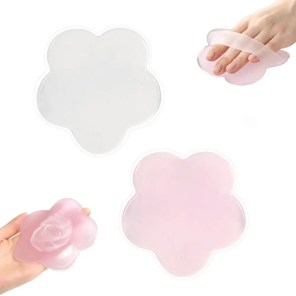 New Flower Shaped Lotion Applicator Glove Anti Slip Strap Non Absorbent Moisturizing Glove Soft Body Cream Spreader