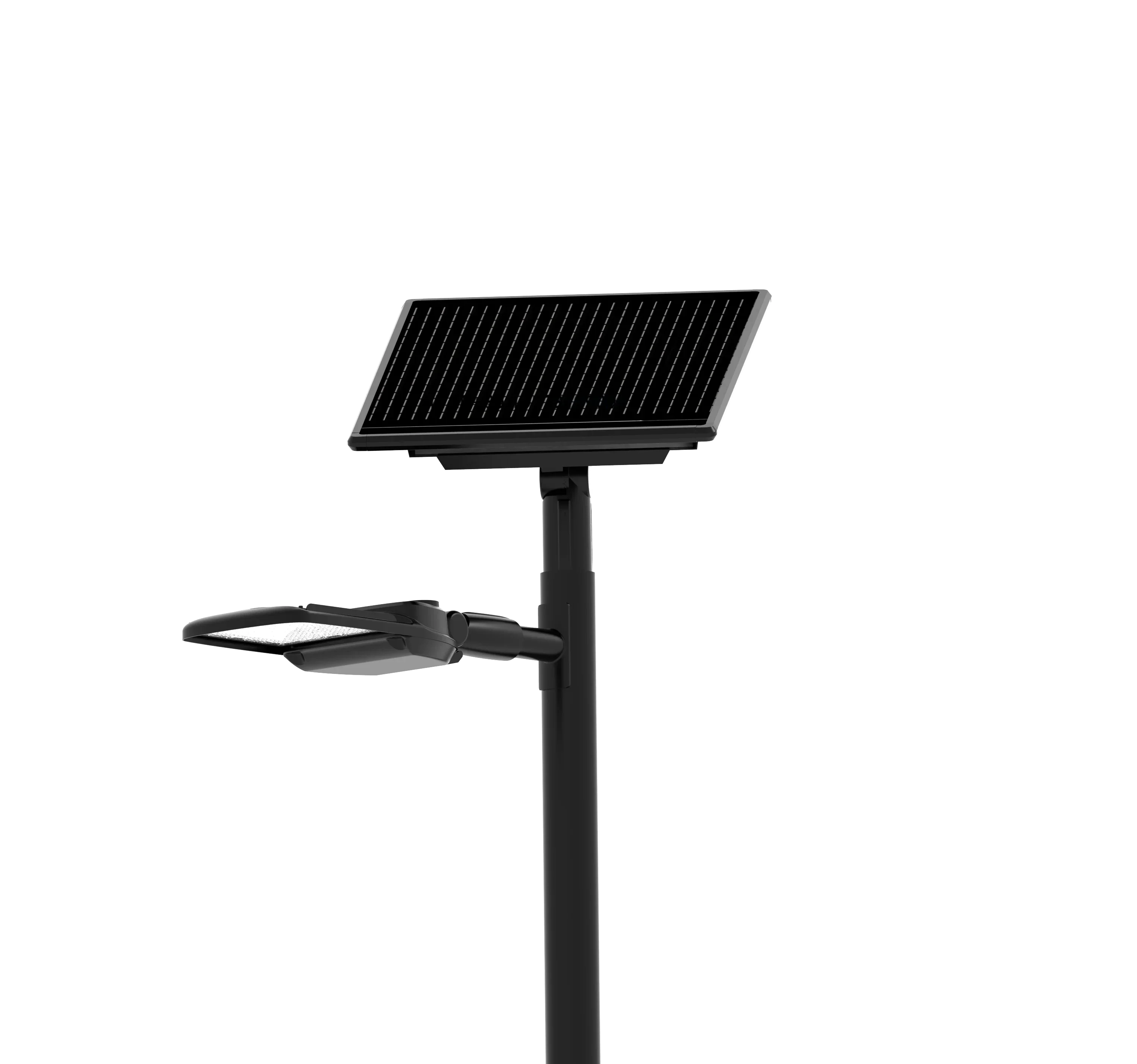 50W New Design Energy Saving All in Two Waterproof IP65 Outdoor Solar LED Street Light with High Conversion Efficiency