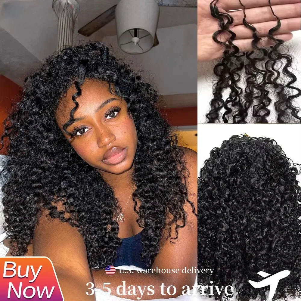 

Натуральные бразильские волосы 15A класса, 100% человеческие, с мелкими спиральными завитками, для наращивания крючком, натуральный черный цвет, необработанные.