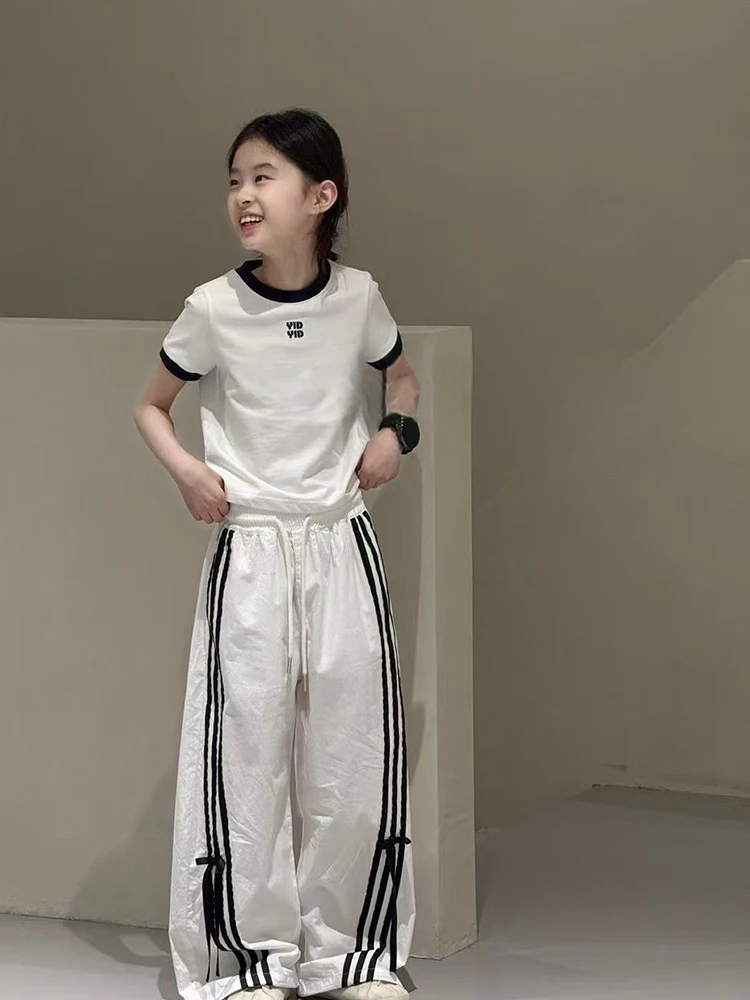 pantalon-decontracte-raye-pour-filles-coupe-ample-avec-nœud-style-sport-pour-l'ete-vetements-pour-enfants