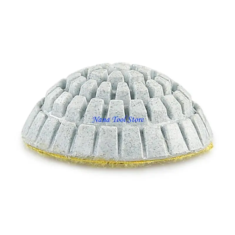 

31GJ 2inch Curved Polishing Pad Integrated Stone Trimming and Polishing Disc Sanding Pad Wet Dry Polish Pad Carving