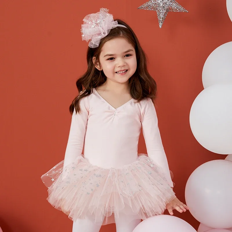 Kurzarm Ballett Übungs kostüm Mädchen Kinder Ballett Trikot Mädchen tanzen Kleidung Gymnastik Kleidung Ballett Tutu Rock