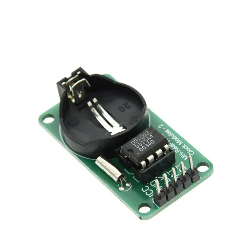 DS1302 Echtzeit-Uhrmodul mit CR2032-Batterie, 32,768 kHz RTC-Platine für 51 AVR ARM MCU DIY-Projekte – Detail 1