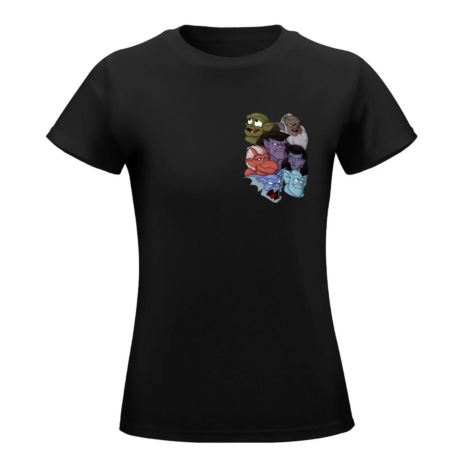 Gargoyles T-Shirt summer top customs design your own plain quick-drying Women clothes