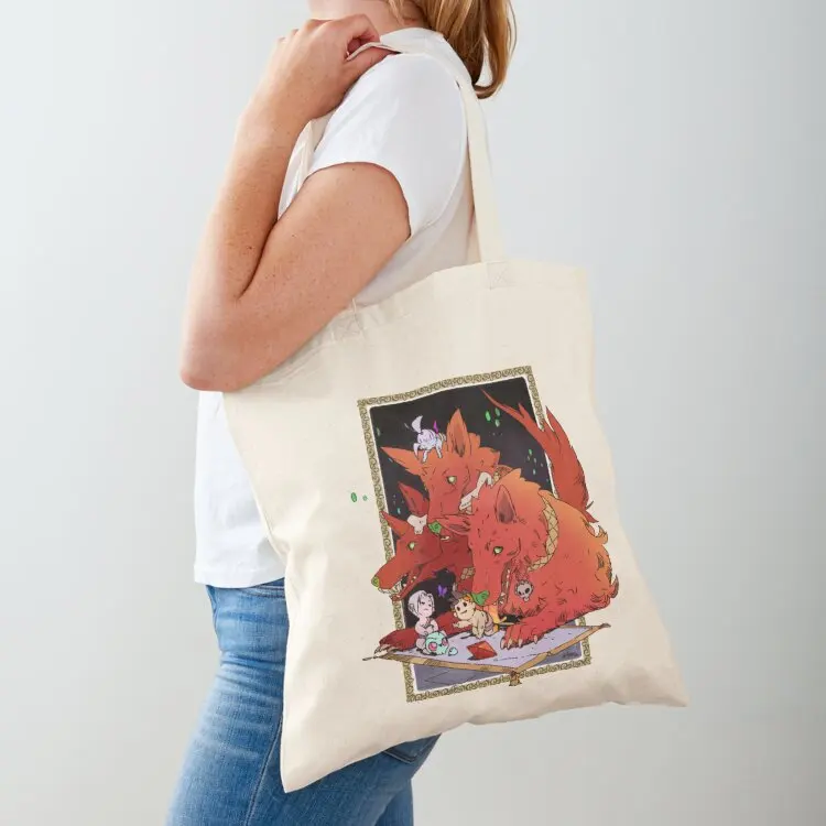 Cerberus Hades Game Tote Bag personalized tote bag women bag reusable grocery bags