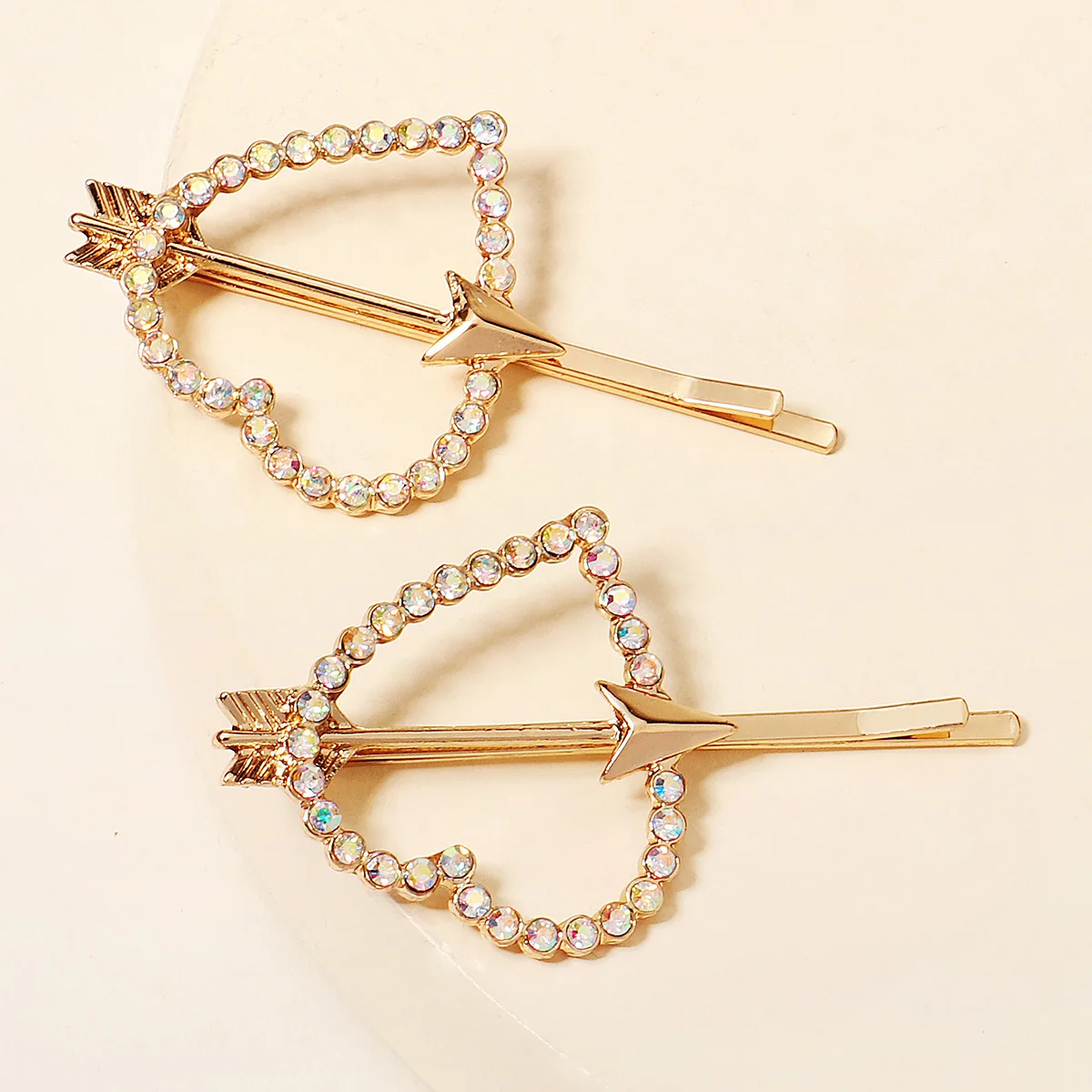 Zarte funkelnde Haarspange mit Strasssteinen, modischer Pony-Seitenclip für Frauen, tägliche Mädchen-Haar-Accessoires als Geschenk – Detail 19