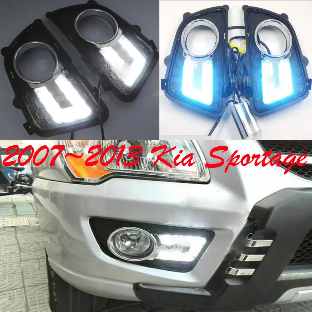 

LED,2007~2013 KlA Sportage daytime Light,Sportage fog light,Sportage headlight;soul,spectora,k5,sorento,kx5,Sportage headlight