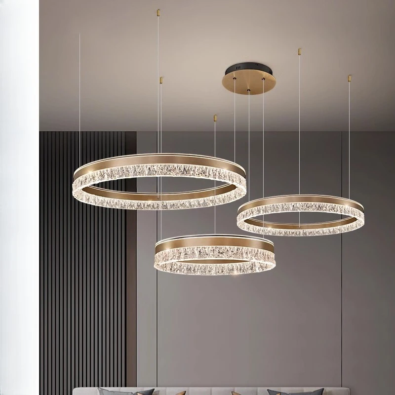 Wohnzimmerlampe Moderne einfache Esszimmerlampe Atmosphäre 205. Neue runde Haupt-Halllampe