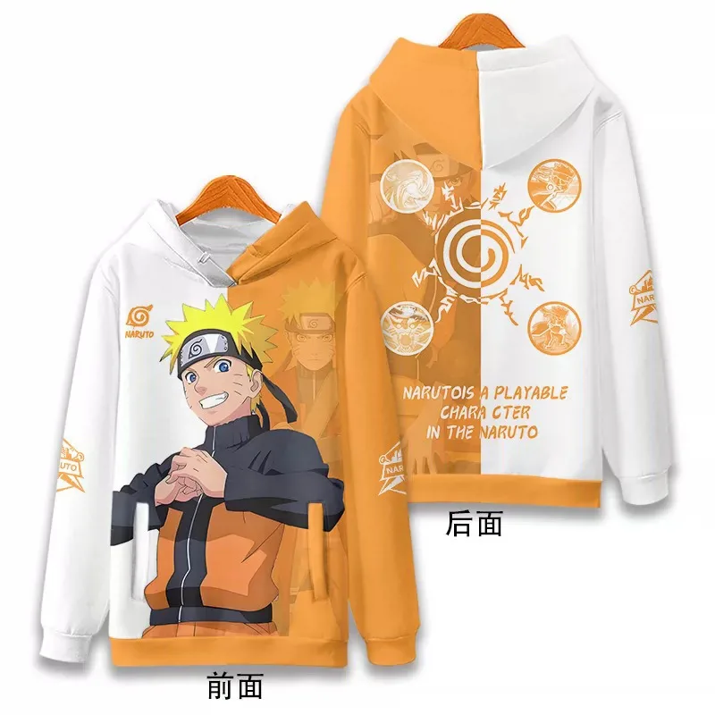 2026 Naruto Anime Hoodie – 3D Digitaldruck Japanischer Anime Pullover – Bequemer & Warmer Anime Merch für Herbst/Winter – Detail 9