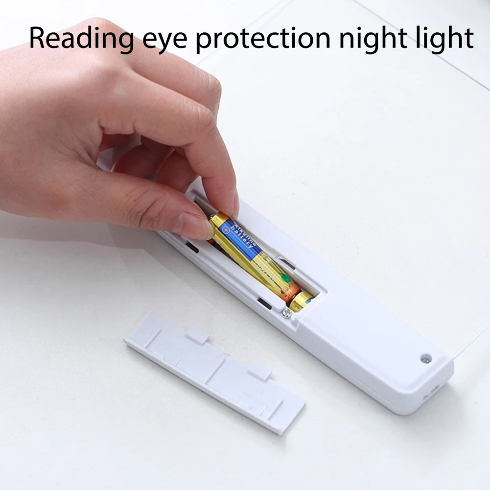 

LED Reading Bright Light Lamp Portable Bookmark Light Wedge Book Light Eye Caring Study Tools For Car Travel Bed Students