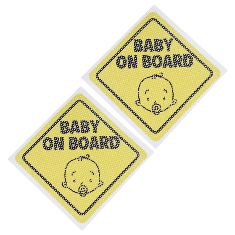 

Baby on Boards Adhesive Signs Auto Stickers Decorative Vehicle Sticker for Car
