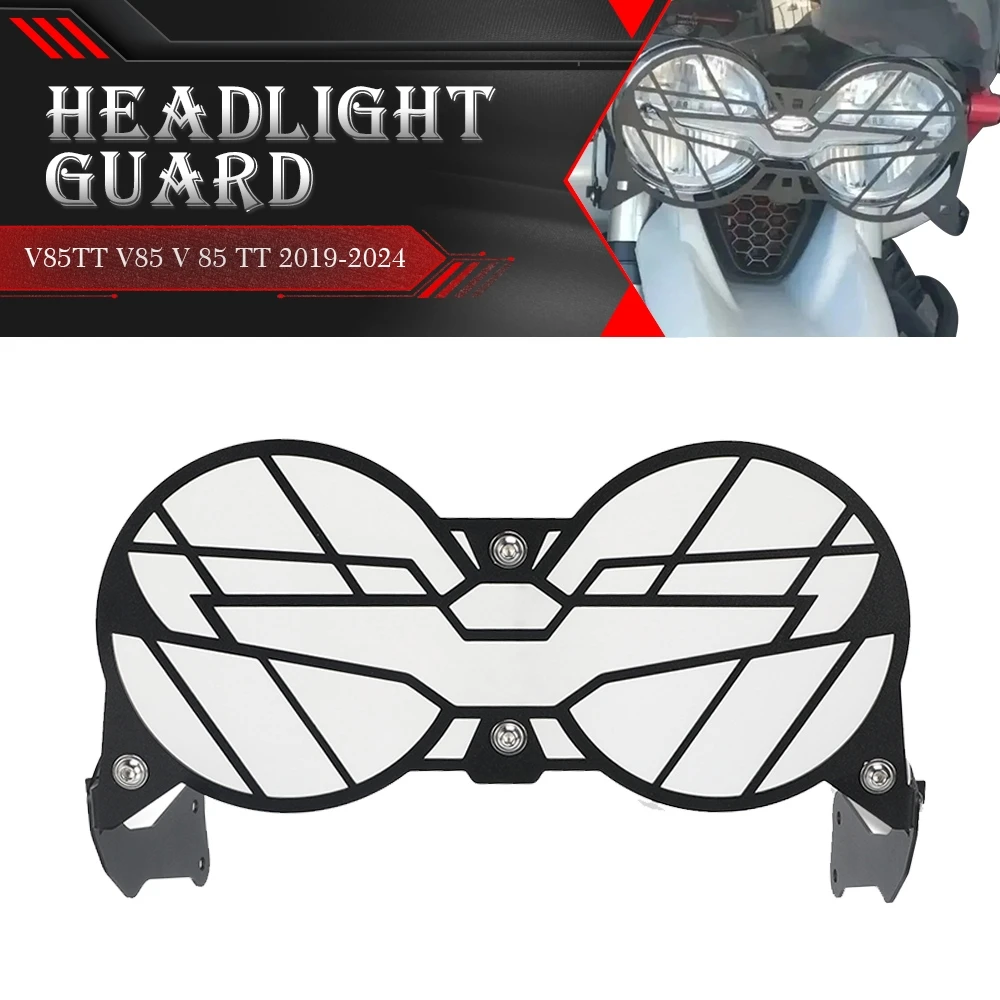 

Motorcycle Accessories Headlight Protector Grille Guard Mesh Cover For Moto Guzzi V85TT V 85 TT 2019-2020-2021-2022-2023-2024