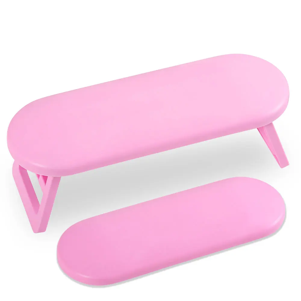 Pink/White Portable Design Nail Art Hand Pillow Hand Cushion Stand Manicure Desktop Hand Rest Pillow Nails Art Arm Rest Tool