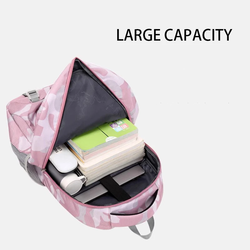 حقيبة ظهر للسفر ذات سعة كبيرة للنساء مقاومة للماء مقاس 17 بوصة حقائب ظهر للكمبيوتر المحمول للفتيات والأطفال حقائب مدرسية للرجال Mochila