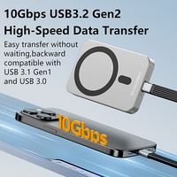 Blueendless 10Gbps Magnetic 2230 2242 2260 2280 M.2 NVME SSD Enclosure Type C USB C DockingStation Hub with 4K 60Hz HDTV PD 100W