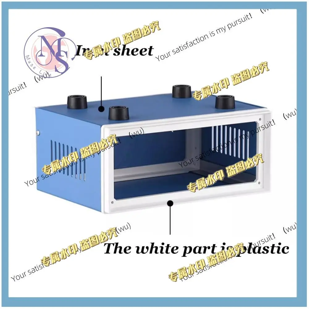 Metal Electronic Module Instrument Housing Blue&White Multistyles Electronics Enclosure Box Junction Box Outdoor Indoor