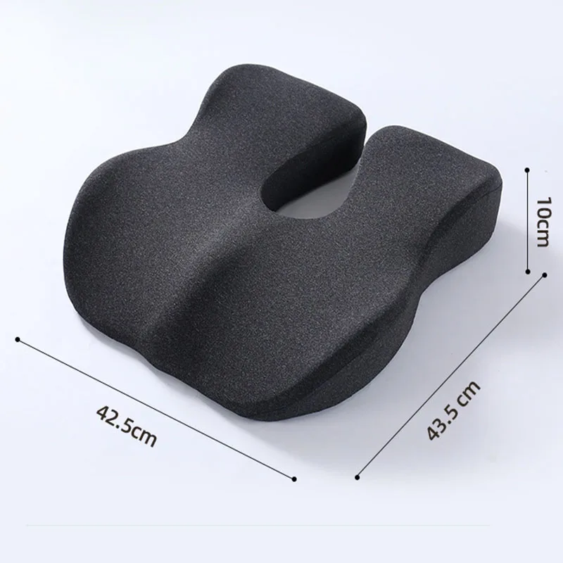 Solid Memory Foam Cushion for Long Sitting Pregnant Waist Cushion for Stress Relief Beautifies and Lifts Hips Sedentary Artifact