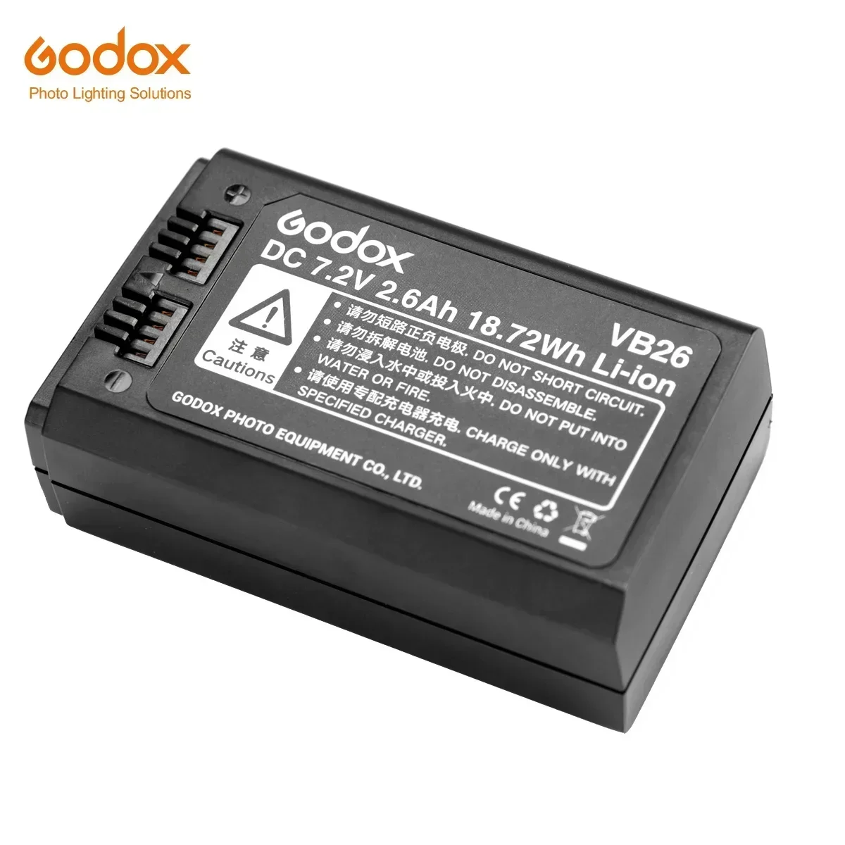 

Godox VB26 VB26A VB26B Speedlight Flash Battery for V1 V850III V860III Speedlite Flash