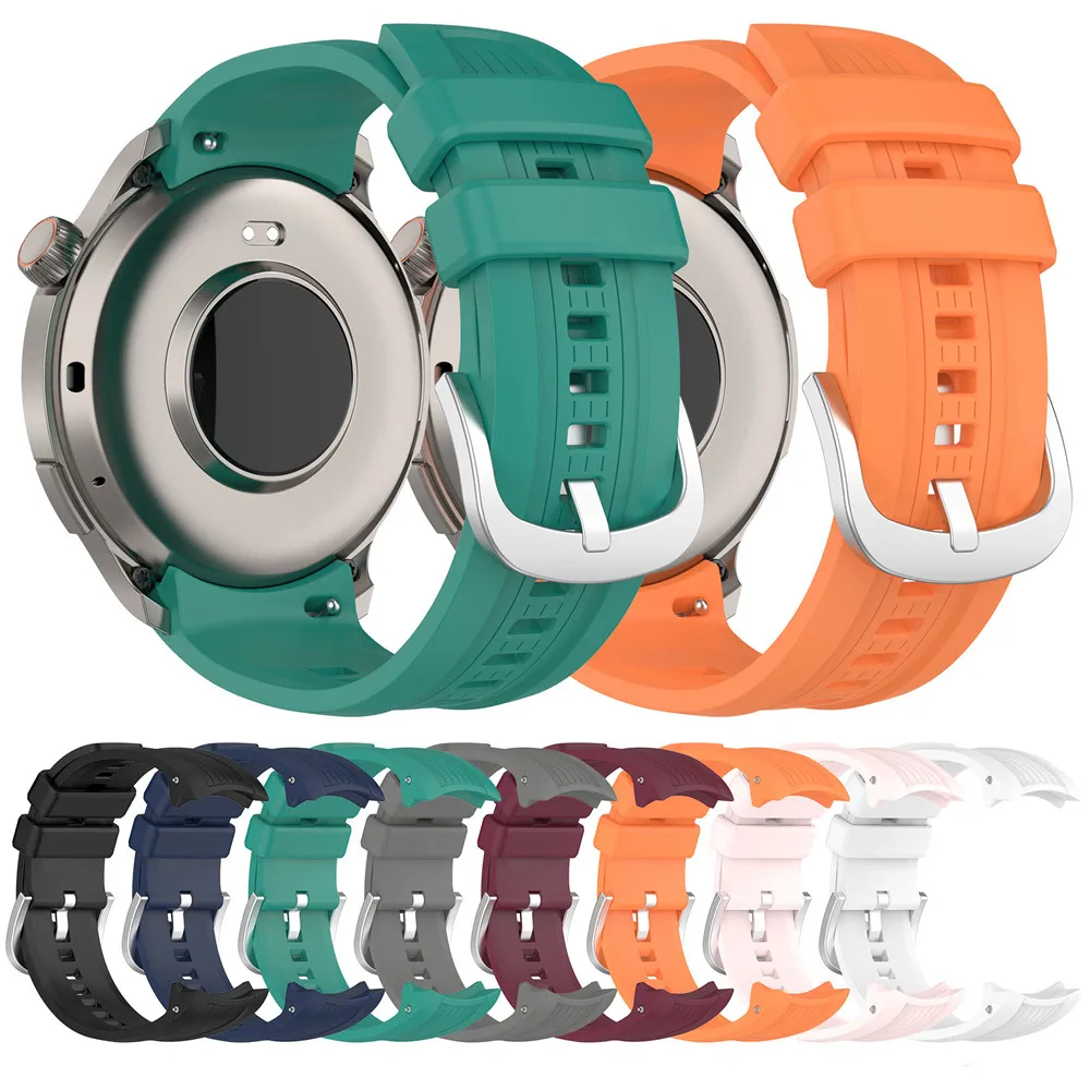 Correa de silicona para reloj Huami Amazfit, pulsera suave, resistente al agua, A2286