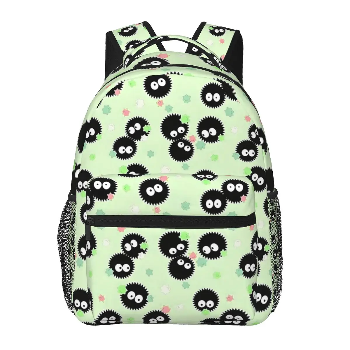 حقائب ظهر Soot Studio Ghibli للأولاد والبنات حقيبة كتب للأطفال حقائب مدرسية كرتونية للأطفال حقيبة كتف بسعة كبيرة