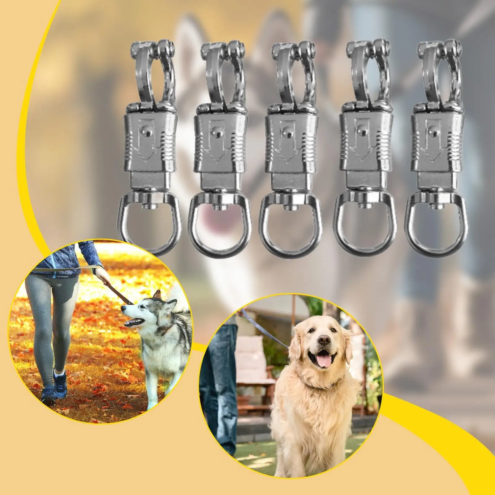 5 stuks Panic Snaps Quick Release Buckle Clips Horse Snaps voor zadels Paracord