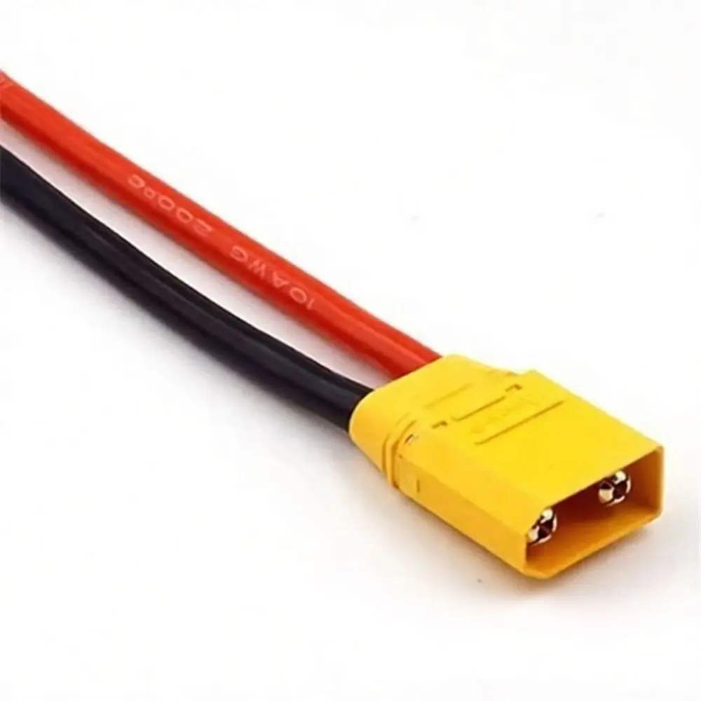XT90 Battery Connection Wire 10AWG Silicone Cable High Performance Power Supply Cord For RC Model Accessories