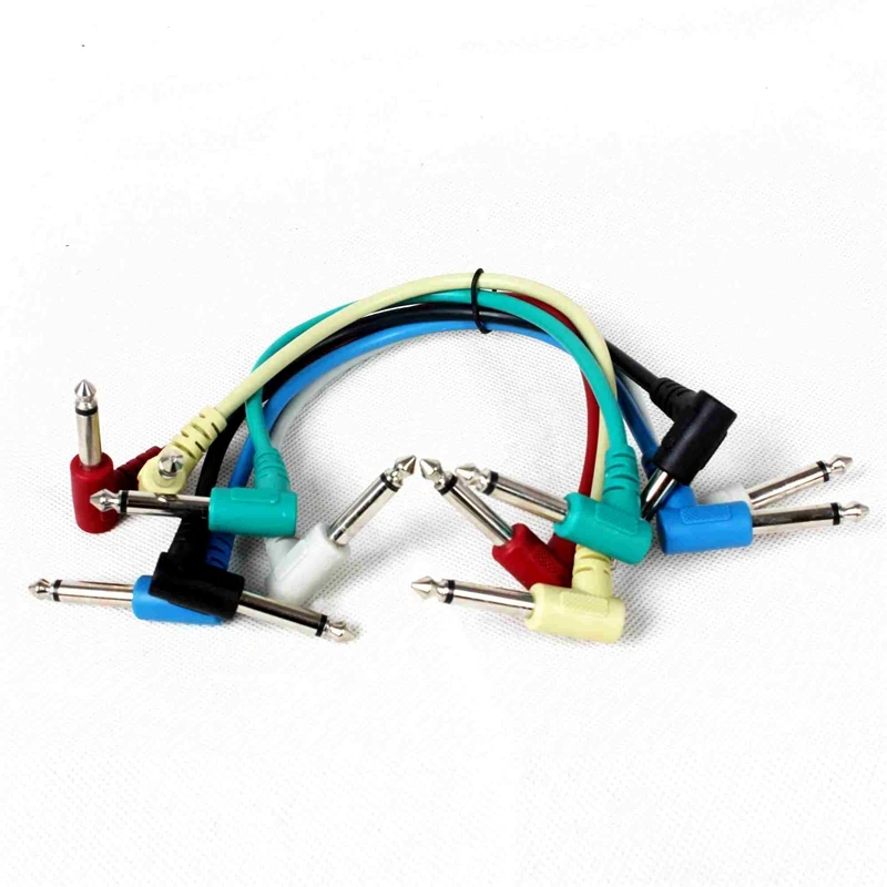 Effector Connection Line Black Connection Line Transmission Stable Musical Instrument Color Effector Accessories