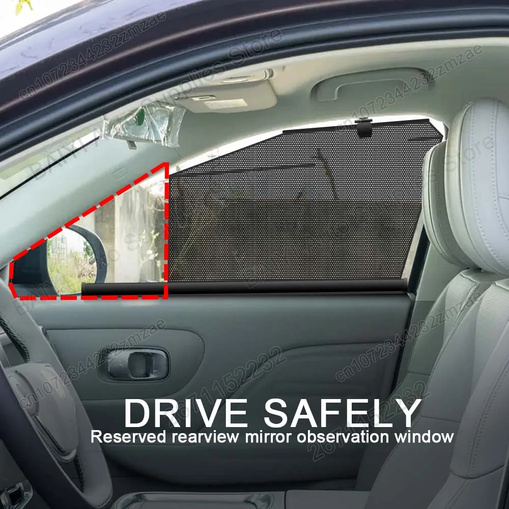 For Leapmotor B10 2025-On Car Sunshade, Retractable and Foldable Side Window Visor Anti UV Protection, Car Sunshade Accessories