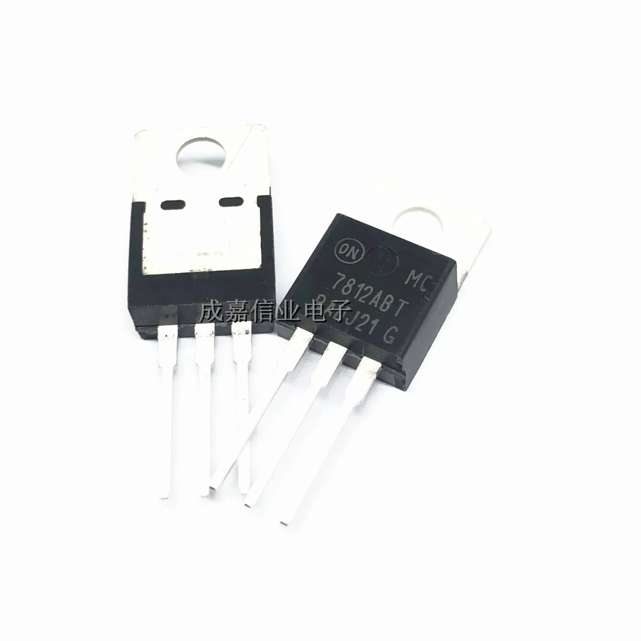 10pcs/Lot MC7812ABTG TO-220-3 Linear Voltage Regulators 12V 1A Positive Operating Temperature:- 40 C-+ 125 C